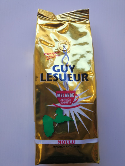 LESUEUR Guadeloupe Café moulu arabica robusta - 250g