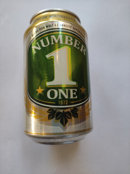 Bière Number One 33 cl Nouvelle Calédonie