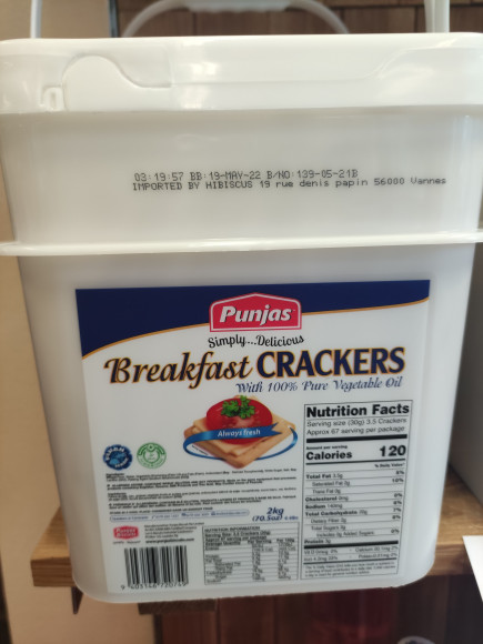 Arnotts breakfast Crackers - 2kg