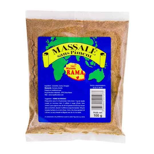 MASSALE - MAISON RAMA-ROYAL BOURBON 100g