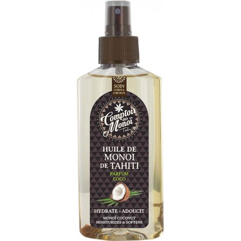 Huile de Monoï de Tahiti Comptoir des Monoï Coco 100ml