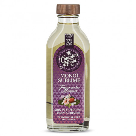 Monoi sublime Comptoir des monoï Fleurs des iles marquises 100ml